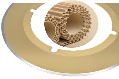 0.1mm-6.0mmは段ボール紙の円の切り開くナイフHRC40-68の硬度を