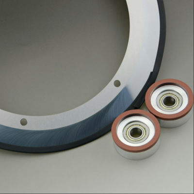 波形-炭化タングステンスリッター ナイフを切っている板280mm