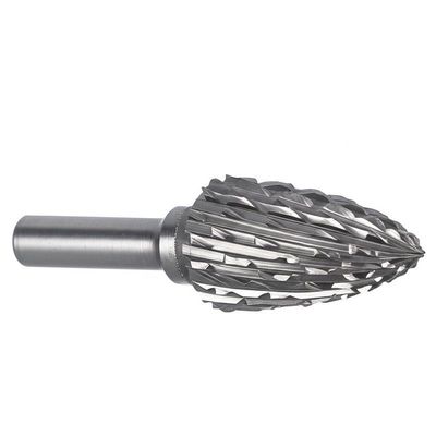 ボール ベアリング機械炭化物の回転式ぎざぎざの円錐形の木の形の耐久性