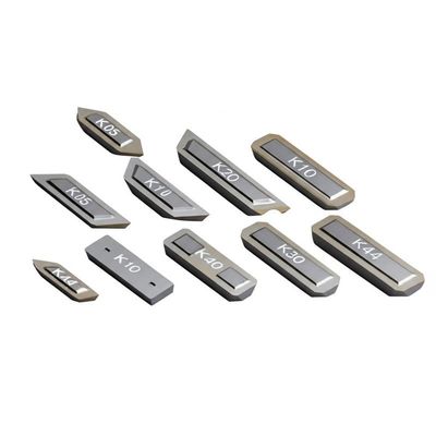 K05 K10 K20 K30 K40の炭化タングステンは複数の刃のためのヒントを見たろう付けした