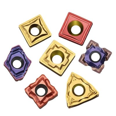 CVD/PVDのコーティングの炭化物CNCはCNCの切断のMetalworking用具を挿入する