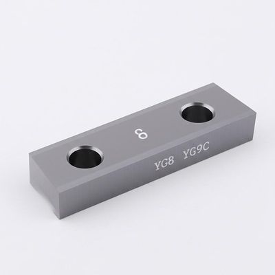 パーソナライズド タングメンカービッド合金 鋭い刃 薄い刃 印刷産業のフレーズカット機のための方角な刃 YG8 YG9C