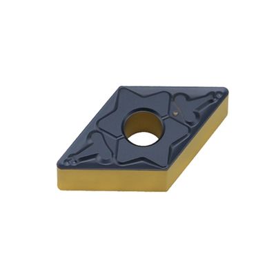 高効率のDNMG CNC挿入器具,55° D角と0° N角で,鉄鋼と不鋼鋼の精密回転のために