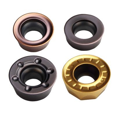 耐久性のあるRDMTCNC挿入器 7°角と精密加工の許容度 ±0.08-±0.18