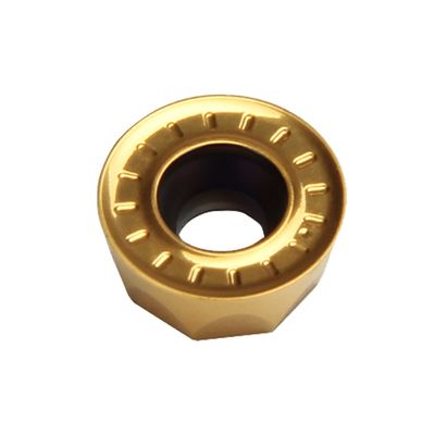 電子製造における精密銅加工用、超硬質材と11°の角度を備えたRPMV CNCインサート