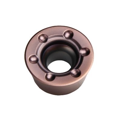 電子製造における精密銅加工用、超硬質材と11°の角度を備えたRPMV CNCインサート