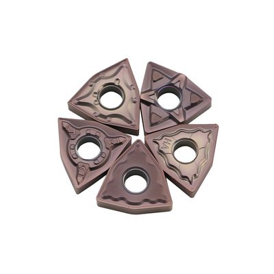 電子産業における精密加工のためのPVDコーティングを持つ高性能WNMG CNC挿入器