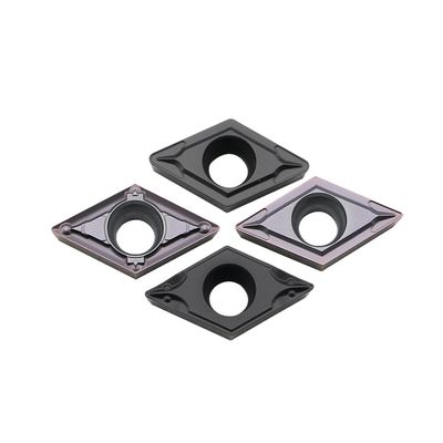 高性能精密グラウンド DCMT CNC インスルト 55° 角 D と 7° 角 C メタル&ノンメタル加工