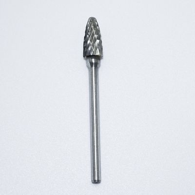 ステンレス鋼のための10片の明るい未覆いタングメンカービッド回転バー 1/8 "3mmシェンク