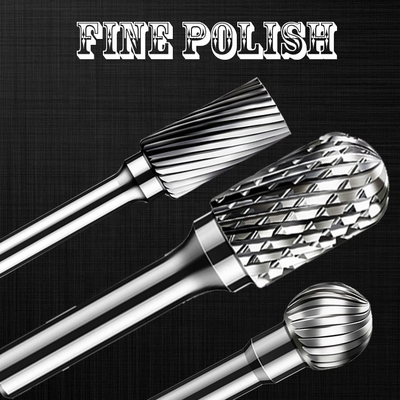 14回転式3mm 6mm 1&quot;直径の端の切口の炭化物の回転式ぎざぎざのすねの釘の穴あけ工具