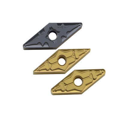 速い切断VNMG1604 CNCの外面の鋼鉄機械化のための回転炭化物の挿入物