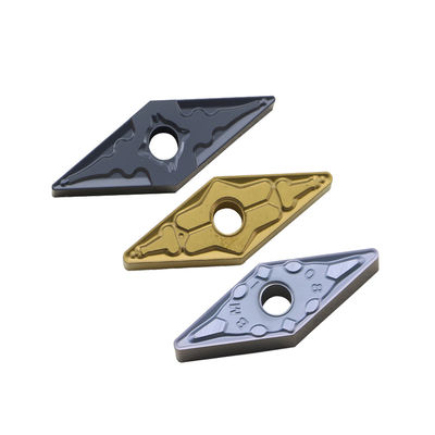 速い切断VNMG1604 CNCの外面の鋼鉄機械化のための回転炭化物の挿入物