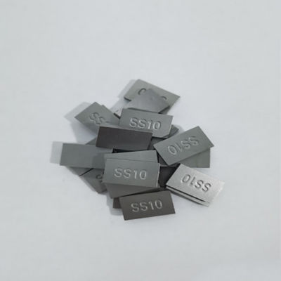 K20炭化タングステンは石を切るためのヒントSS10をろう付けした