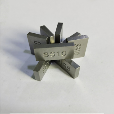 20x12x3 15x10x5の炭化タングステンは石切り場の石のためのヒントSS10をろう付けした